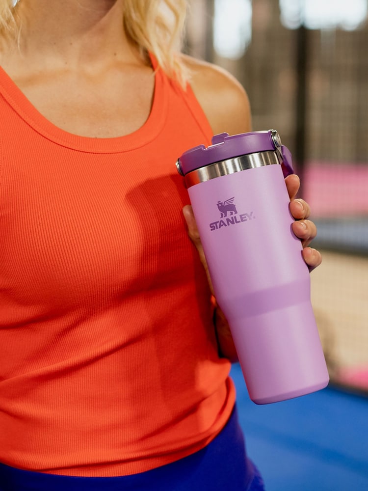 Stanley Lilac IceFlow Flip Straw Tumbler Water Bottle 0.89L - Image 1 of 5