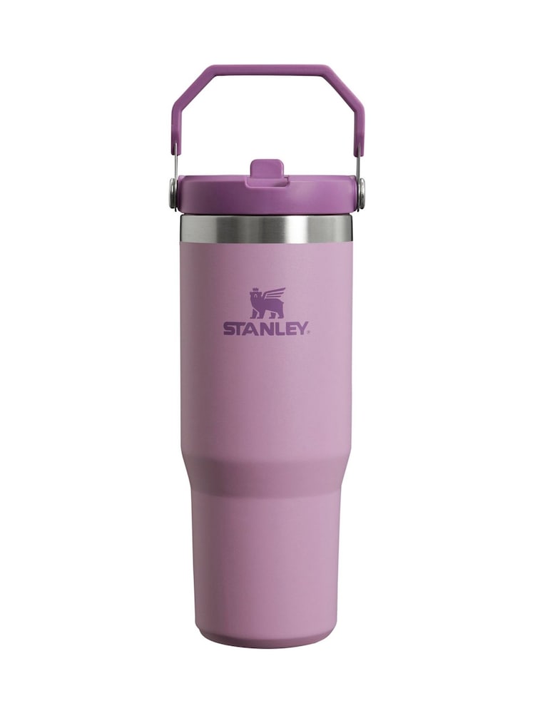 Stanley Lilac IceFlow Flip Straw Tumbler Water Bottle 0.89L - Image 5 of 5 Stanley Lilac IceFlow Flip Straw Tumbler Water Bottle 0.89L - Image 5 of 5