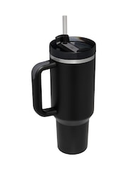 Stanley Black Tonal Quencher H2.0 FlowState Tumbler Water Bottle 1.18L - Image 4 of 5