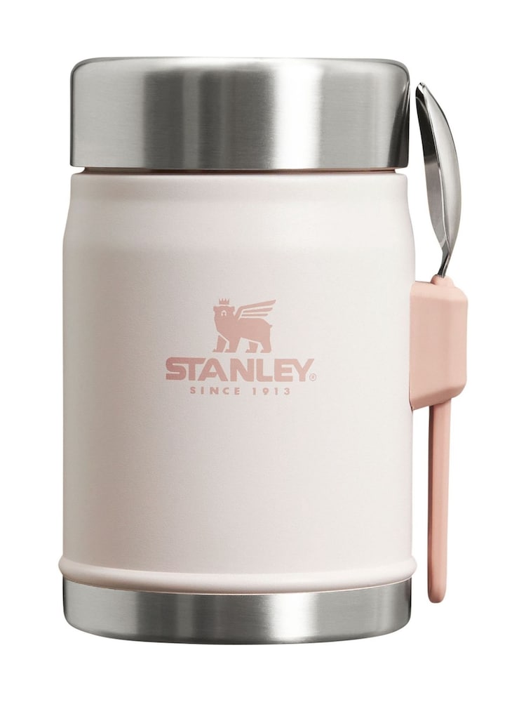 Stanley Rose Quartz Legendary Food Jar + Spork 0.4L - Image 1 of 2