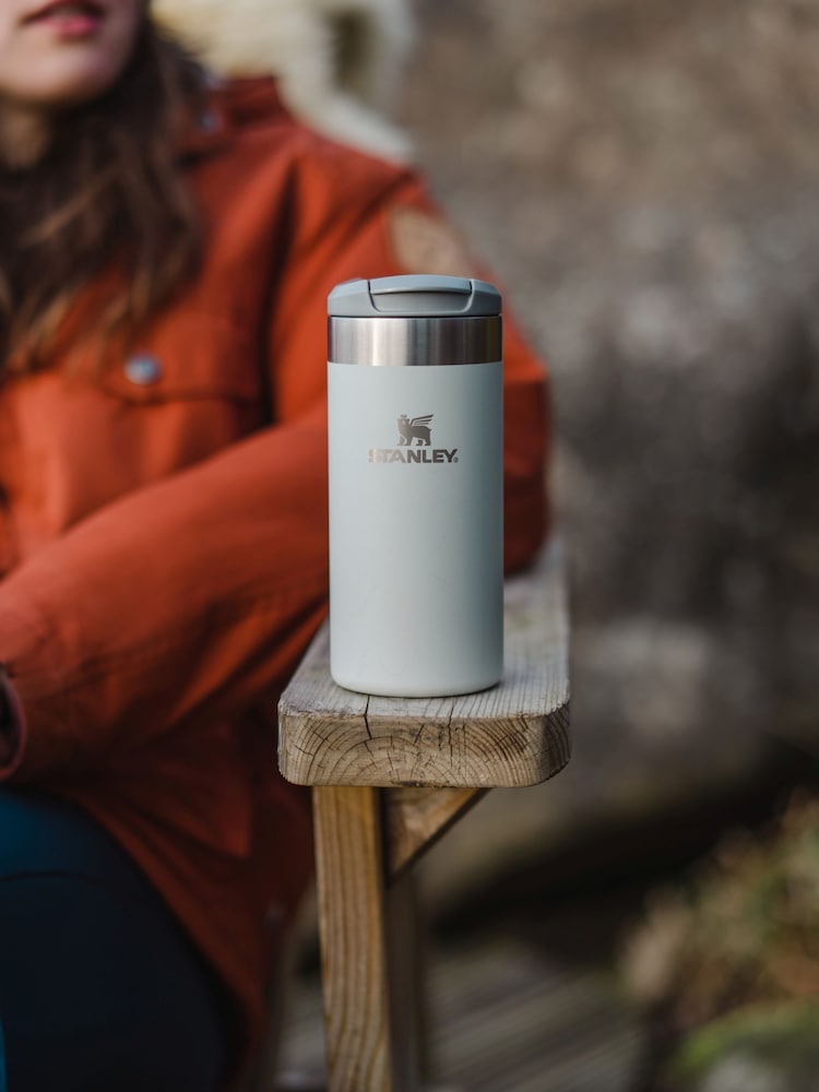 Stanley Fog Metallic Aerolight Transit Travel Mug 0.35L - Image 1 of 6