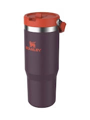 Stanley Plum IceFlow Flip Straw Tumbler Water Bottle 0.89L - Image 2 of 2