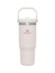 Stanley Rose Quartz IceFlow Flip Straw Tumbler Water Bottle 0.89L - Image 4 of 4