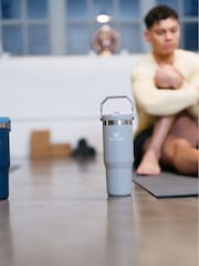 Stanley Ash IceFlow Flip Straw Tumbler Water Bottle 0.89L - Image 1 of 3