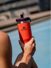 Stanley Tigerlily Plum IceFlow Flip Straw Tumbler Water Bottle 0.89L - Image 3 of 4