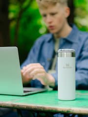 Stanley Fog Metallic Aerolight Transit Travel Mug 0.47L - Image 4 of 6