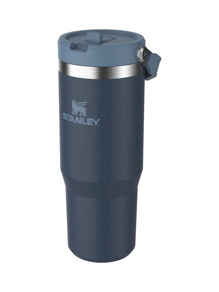 Stanley Navy IceFlow Flip Straw Tumbler Water Bottle 0.89L - Image 2 of 2