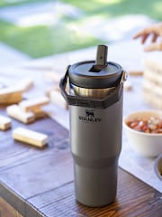 Stanley Charcoal IceFlow Flip Straw Tumbler Water Bottle 0.89L - Image 3 of 4