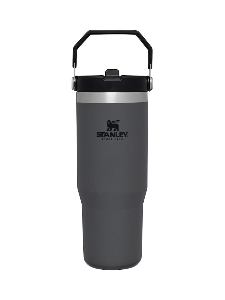 Stanley Charcoal IceFlow Flip Straw Tumbler Water Bottle 0.89L - Image 4 of 4