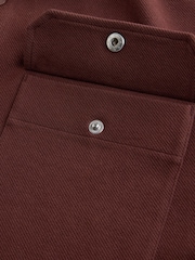 Rust Red Popper Shacket - Image 11 of 11