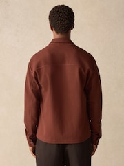 Rust Red Popper Shacket - Image 3 of 11