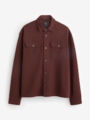 Rust Red Popper Shacket - Image 7 of 11