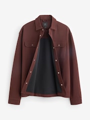 Rust Red Popper Shacket - Image 8 of 11