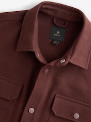 Rust Red Popper Shacket - Image 9 of 11