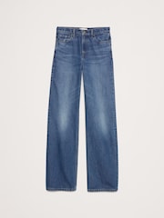 Banana Republic Blue The Icon Classic Wide Leg Jeans - Image 4 of 4