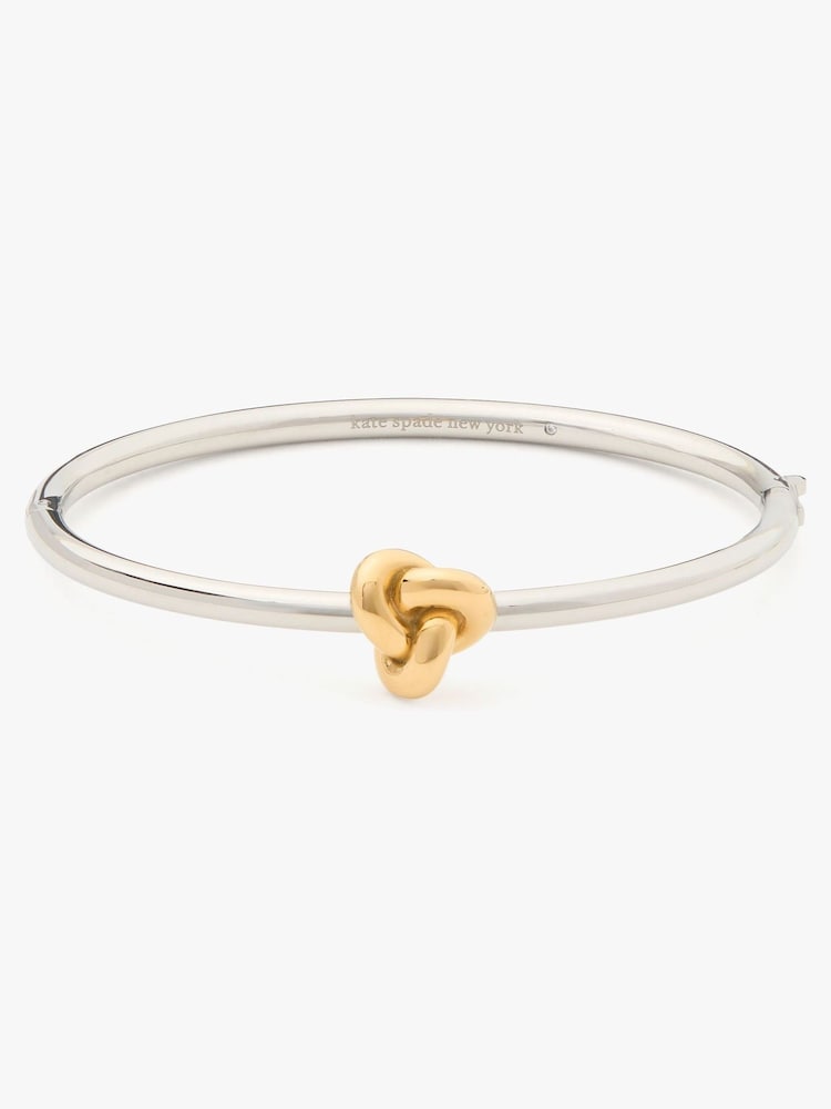 kate spade new york Gold Tone Hinged Bangle - Image 2 of 3 kate spade new york Gold Tone Hinged Bangle - Image 2 of 3