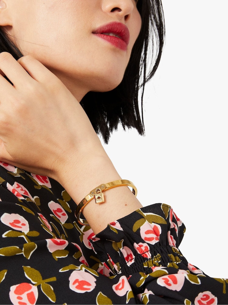 kate spade new york Gold Tone Charm Bracelet - Image 1 of 4 kate spade new york Gold Tone Charm Bracelet - Image 1 of 4