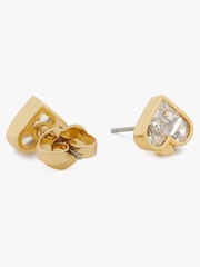 kate spade new york Gold Tone Clear Studs Earrings - Image 2 of 5