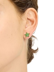 kate spade new york Emerald Green Studs Earrings - Image 4 of 5