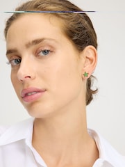 kate spade new york Emerald Green Studs Earrings - Image 5 of 5