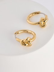 kate spade new york Huggies Gold Tone Earrings - Image 1 of 4