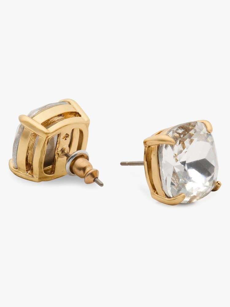 kate spade new york Small Crystal Square Studs Earrings - Image 2 of 2
