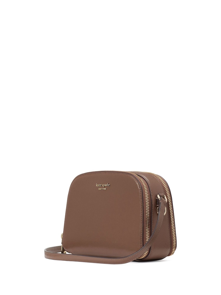 kate spade new york DBL ZP DM Incense Cross-Body Brown Bag - Image 6 of 6