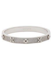 kate spade new york Silver Tone Hinged Bangle - Bild 2 von 3