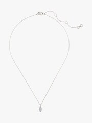 kate spade new york Silver Tone Pendant Necklace - Image 4 of 5