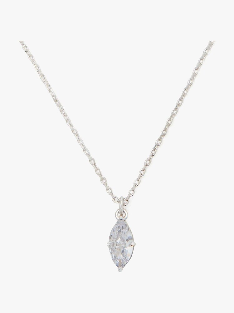 kate spade new york Silver Tone Pendant Necklace - Image 5 of 5