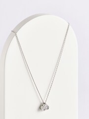kate spade new york Silver Tone Clear Mini Pendant - Image 2 of 4