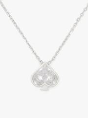 kate spade new york Silver Tone Clear Mini Pendant - Image 3 of 4