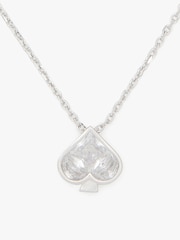 kate spade new york Silver Tone Clear Mini Pendant - Image 4 of 4