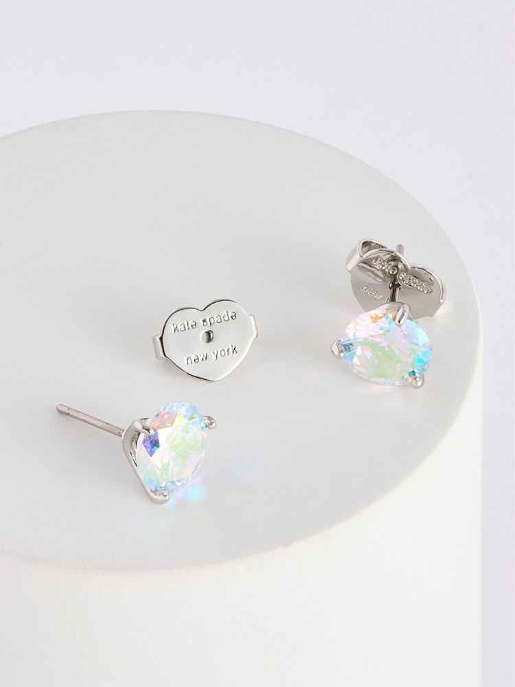 kate spade new york Cream/Gold Trio Prong Studs Earrings - Image 1 of 3