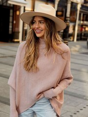 Style Cheat Pink Hope Jumper - Image 1 of 4