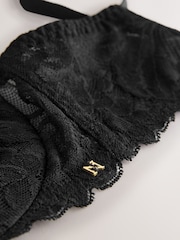 Preto - Sutiãs de renda floral DD - Imagem 8 de 8