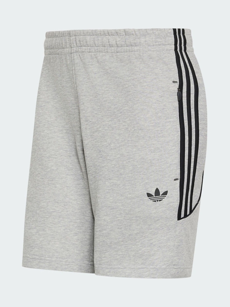 adidas Originals Grey Spacer Teamgeist 26 Cutline Shorts - Image 6 of 6