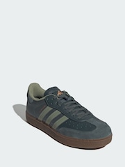 adidas Grey Velosamba Leather Shoes - Image 1 of 4