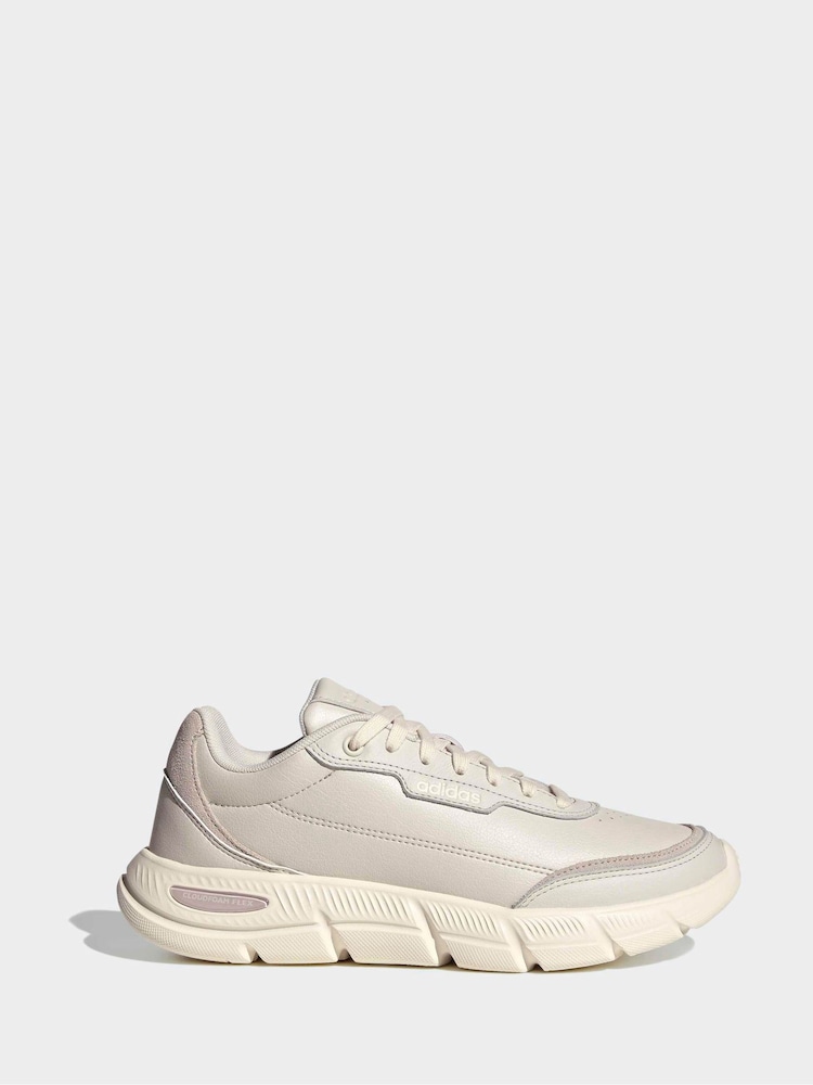 adidas Grey Cloudfoam Flex Smart Casual Shoes - Image 2 of 10 adidas Grey Cloudfoam Flex Smart Casual Shoes - Image 2 of 10