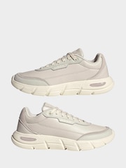 adidas Grey Cloudfoam Flex Smart Casual Shoes - Image 3 of 10