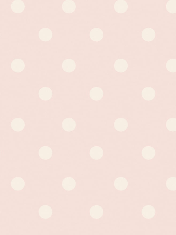 Cath Kidston Pink Button Spot 10M Wallpaper - Image 2 of 3