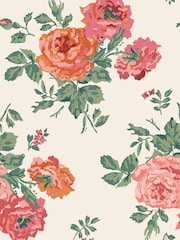 Cath Kidston Pink Blooms Archive Rose 10M Wallpaper - Image 2 of 3