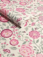 Cath Kidston Spring Strawberry Garden 10M Wallpaper - Image 3 of 3