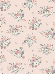 Cath Kidston Pink Clifton Floral 10M Wallpaper - Image 2 of 3