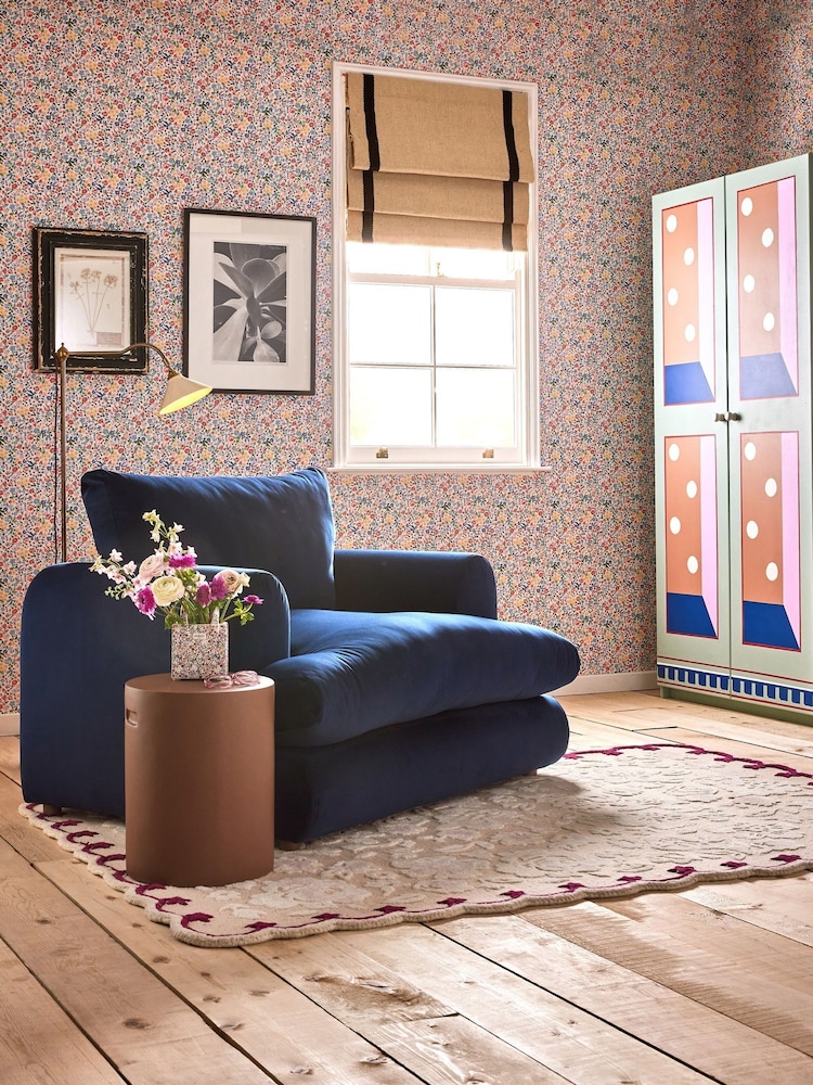 Cath Kidston Day Harmony Ditsy 10M Wallpaper - Image 1 of 3 Cath Kidston Day Harmony Ditsy 10M Wallpaper - Image 1 of 3