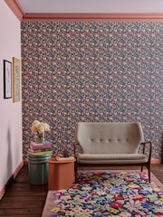 Cath Kidston Night Harmony Ditsy 10M Wallpaper - Image 2 of 4