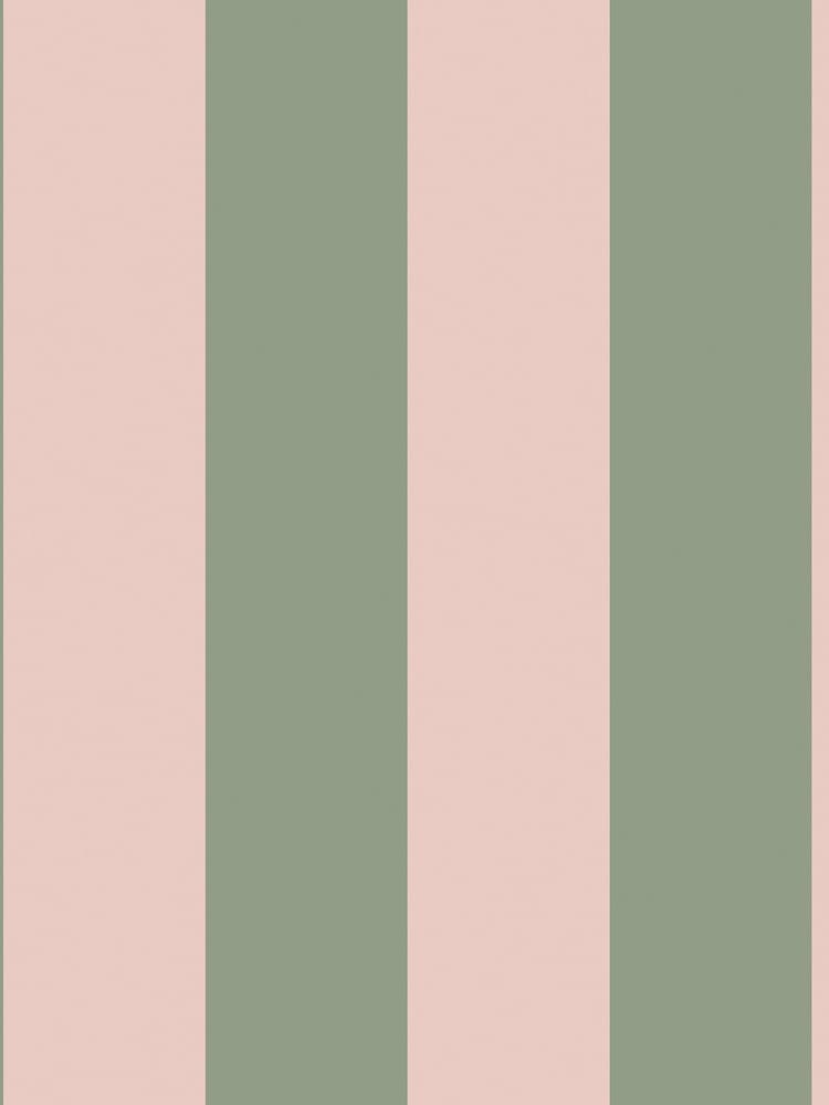Cath Kidston Green and Pink Canopy Stripe 10M Wallpaper - Image 2 of 3 Cath Kidston Green and Pink Canopy Stripe 10M Wallpaper - Image 2 of 3