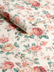Cath Kidston Autumn Garden Rose 10M Wallpaper - Image 3 of 3