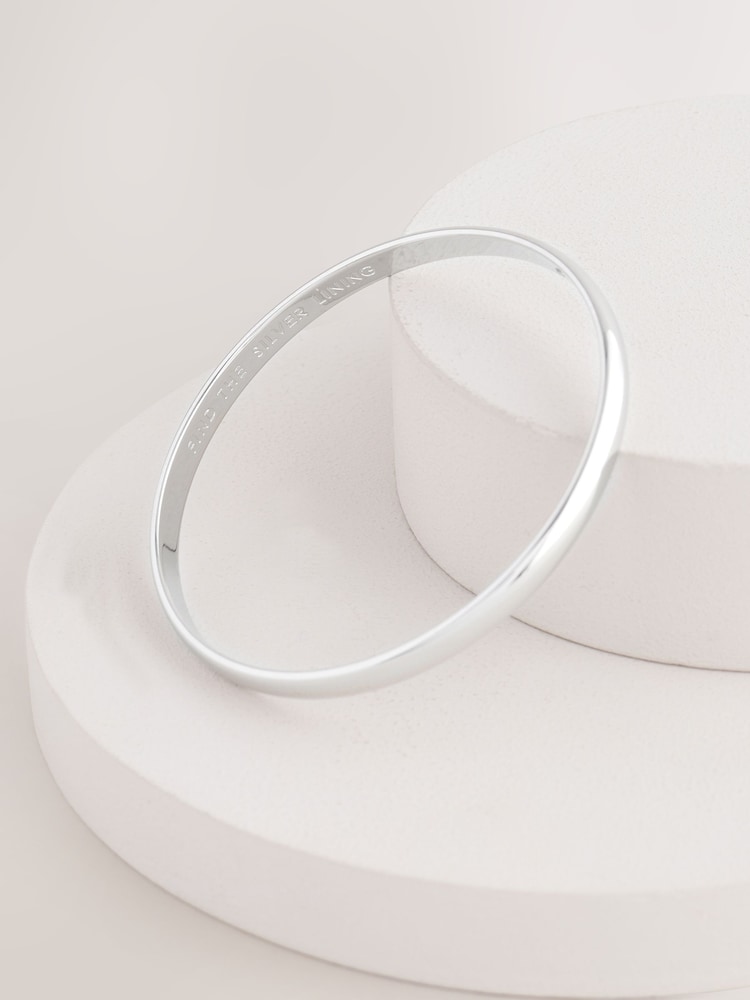 Kate Spade New York Find Silver Tone Bangle - Image 2 of 4