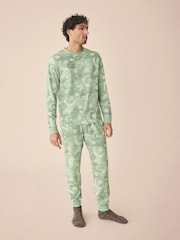 Green Mens Ramadan Matching Family Pyjamas Set - Image 1 of 11